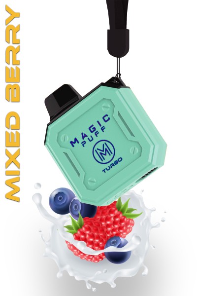 Magic Puff Turbo 800 - Mixed Berry
