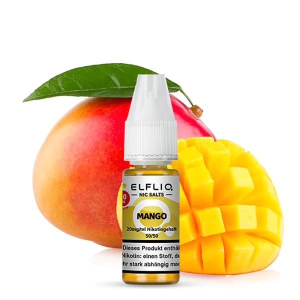 ELFLIQ - Mango 10ml Liquid 20 ml/mg Nikotinsalz