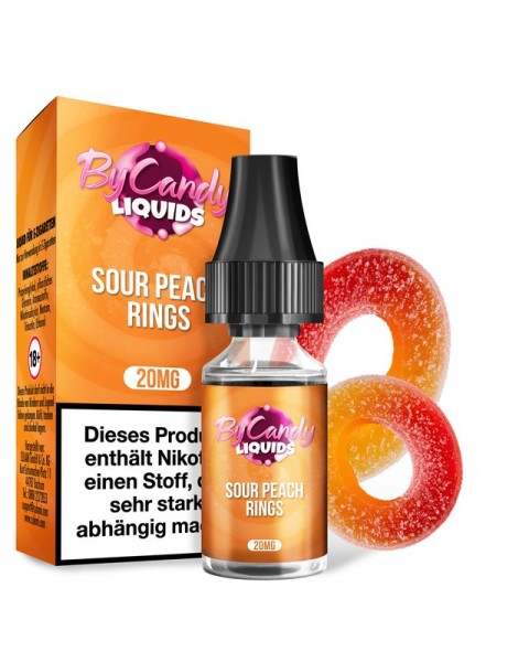 ByCandy Liquid 10ml - Sour Peach Rings