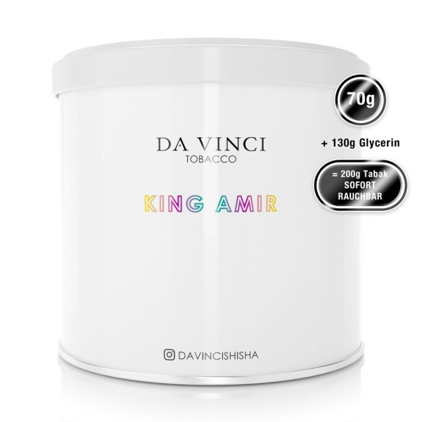 Da Vinci Tobacco 70g - King Amir