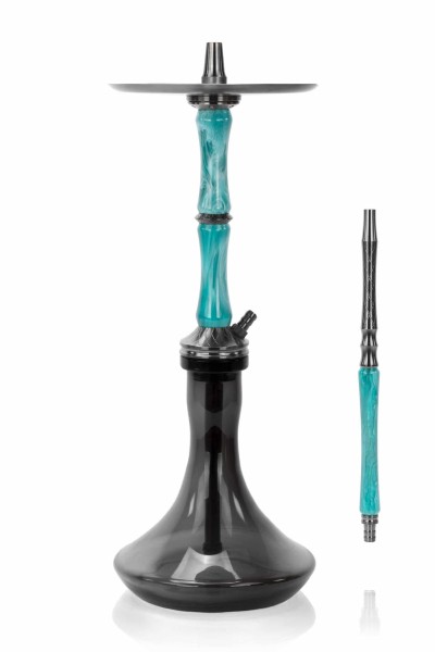 Ocean Hookah Kaif 2nd Edition – Black / Turquoise / Midnight