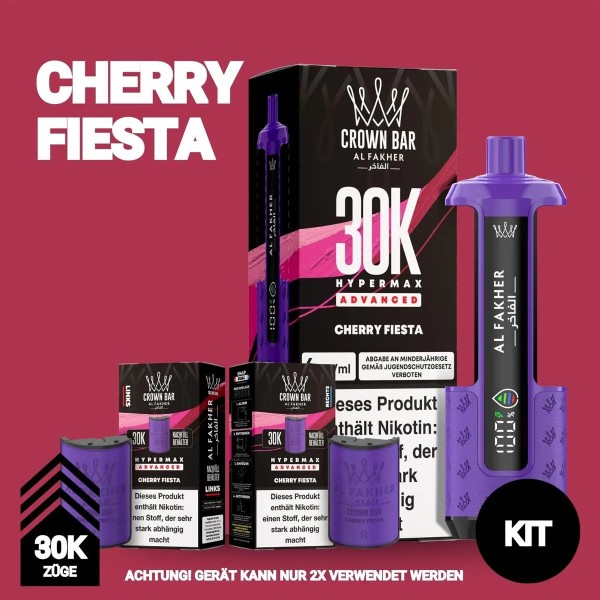Al Fakher Hypermax 30k - Cherry Fiesta