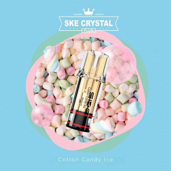 SKE Crystal Plus Pod - Cotton Ice