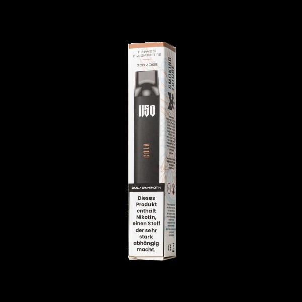 Raf 1150 Edition - Einweg E-Shisha E-Zigarette mit Nikotin - Cola