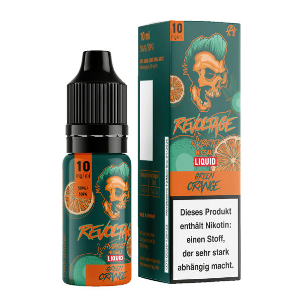 Revoltage - Green Orange 10ml Nikotinsalz Liquid