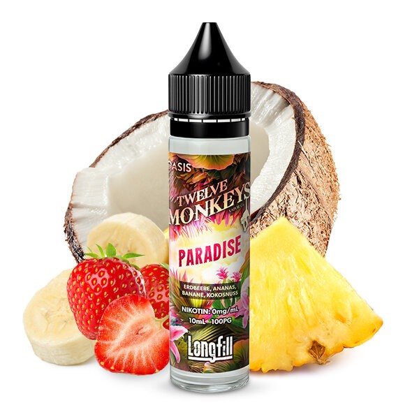 Twelve Monkeys - Paradise 10ml Aroma Longfil