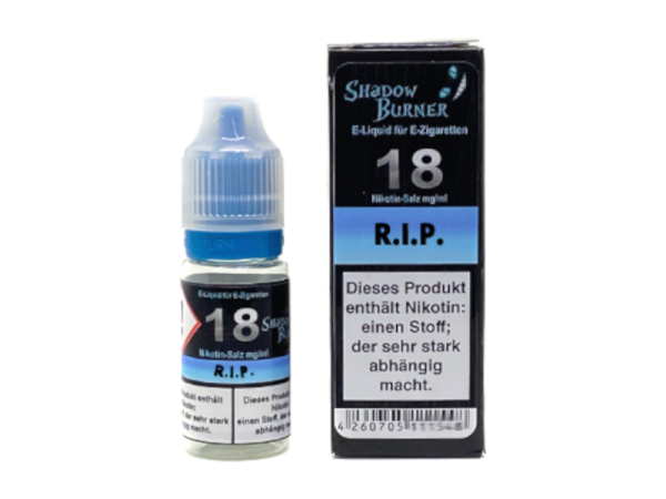 Shadow Burner - RIP 1 - Nikotinsalz Liquid 18 mg/ml