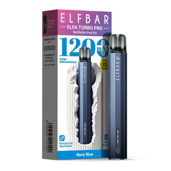 Elf Bar - Elfa Turbo Pro Navy Blue