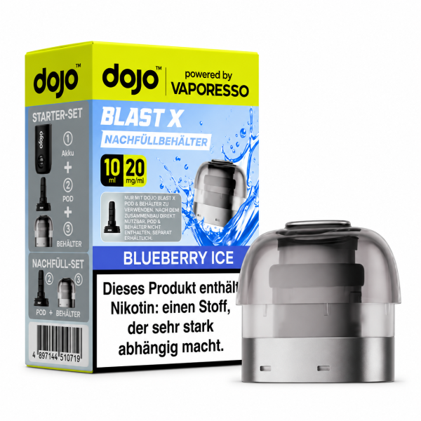 Vaporesso - Dojo Blast X Blueberry Ice