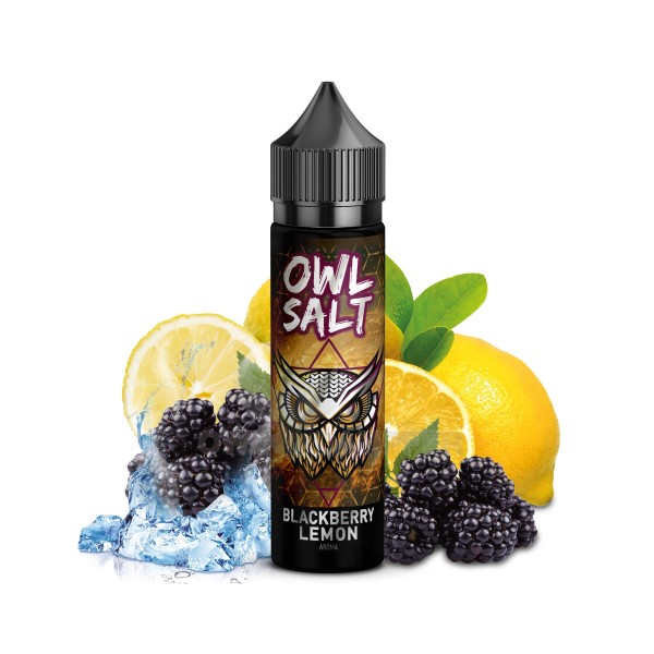 OWL Salt - Blackberry Lemon 10ml Aroma Longfill