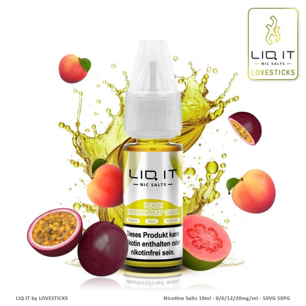 Lovesticks Liq It - Peach Passionfruit Guava