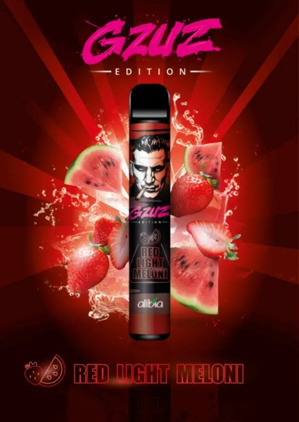 GZUZ Edition 700 E-Zigarette - Redlight Meloni
