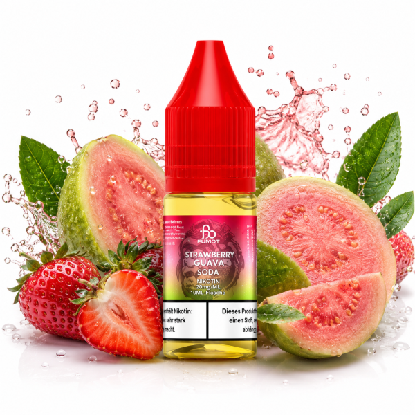 RandM Liquid 10ml - Strawberry Guava Soda