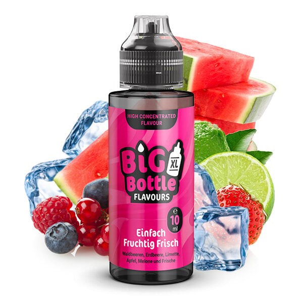 Big Bottle - Einfach Fruchtig Frisch 10ml Aroma Longfil