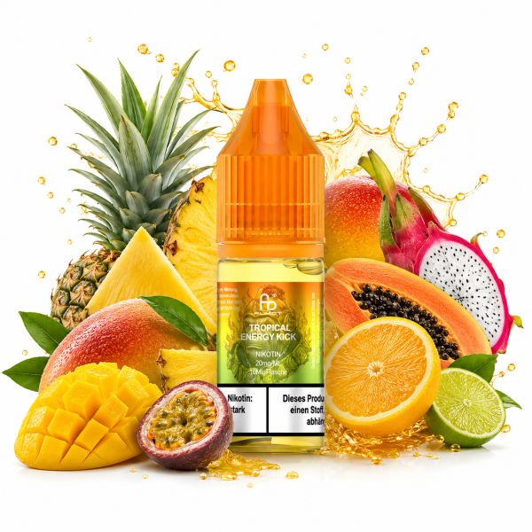 RandM Liquid 10ml - Pineapple Tropical Energy Kick