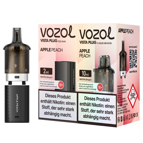 Vozol Vista 15k - Pod Apple Peach