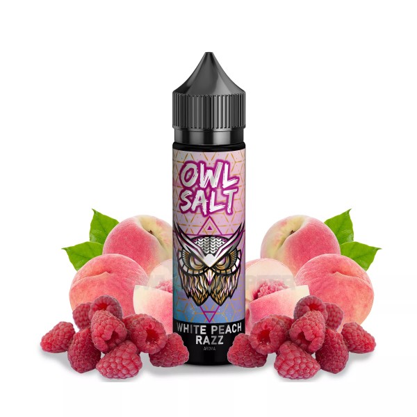 OWL Salt - White Peach Razz 10ml Aroma Longfill