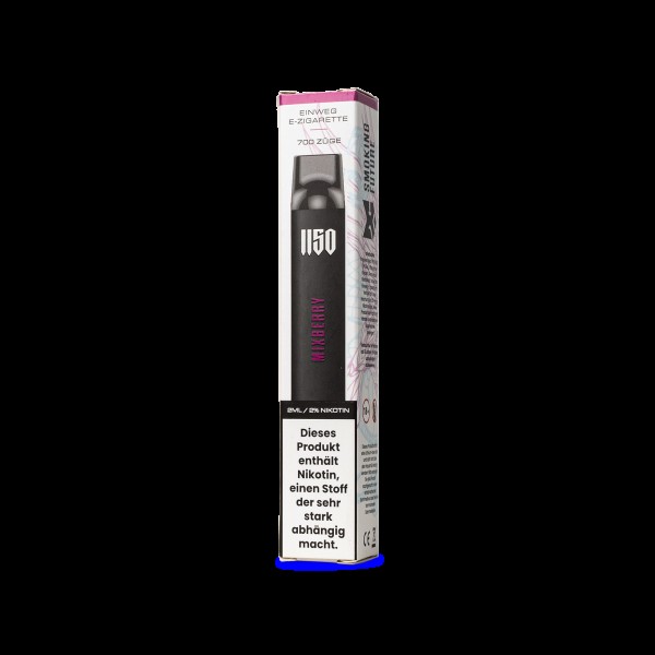 Raf 1150 Edition - Einweg E-Shisha E-Zigarette mit Nikotin - Mixberry