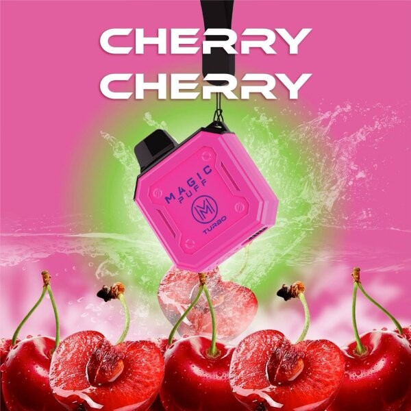 Magic Puff Turbo 800 - Cherry Cherry