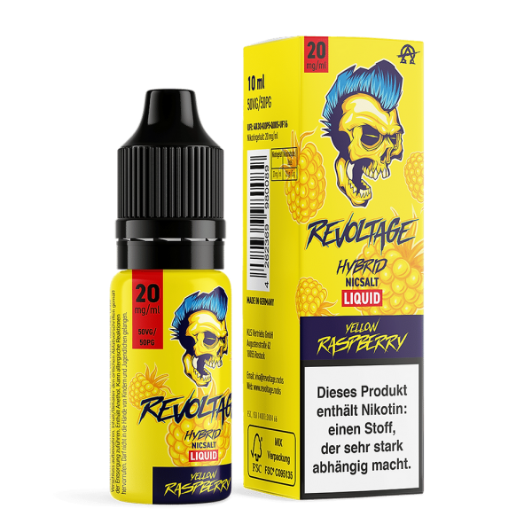 Revoltage - Yellow Raspberry 10ml Nikotinsalz Liquid