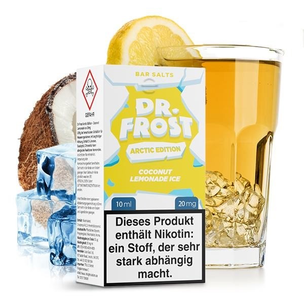Dr. Frost Arctic 10ml - Coconut Lemonade Ice