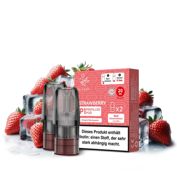 Elf Bar Mate 500 - Strawberry Pods 20mg