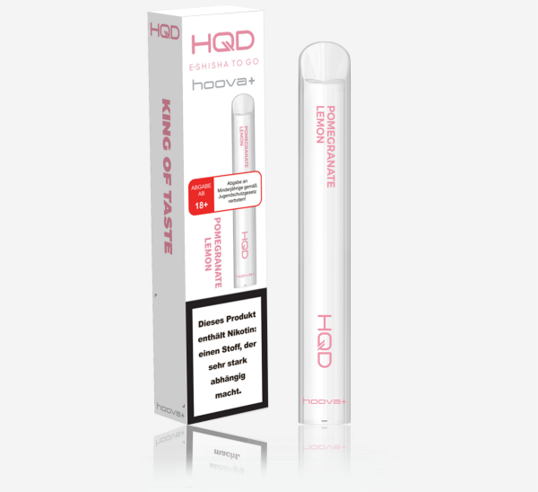 HQD Hoova+ 600 - Pomegranate Lemon