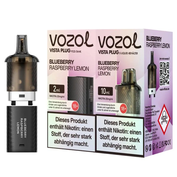 Vozol Vista 15k - Pod Blueberry Raspberry Lemon