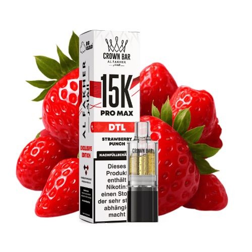 Al Fakher 15K Pro Max - Pod Strawberry Punch