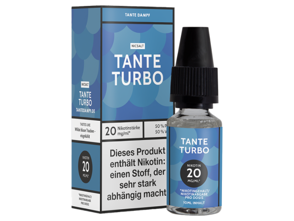 Tante Dampf - Tante Turbo - Nikotinsalz Liquid 20 mg/ml