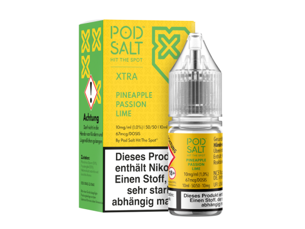 Pod Salt X - Pineapple Passion Lime - Nikotinsalz Liquid