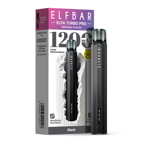 Elf Bar - Elfa Turbo Pro Black