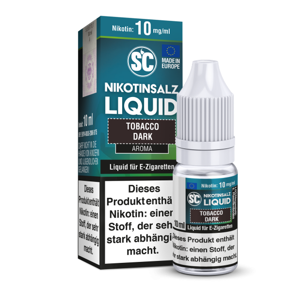 SC - Tobacco Dark - Nikotinsalz Liquid