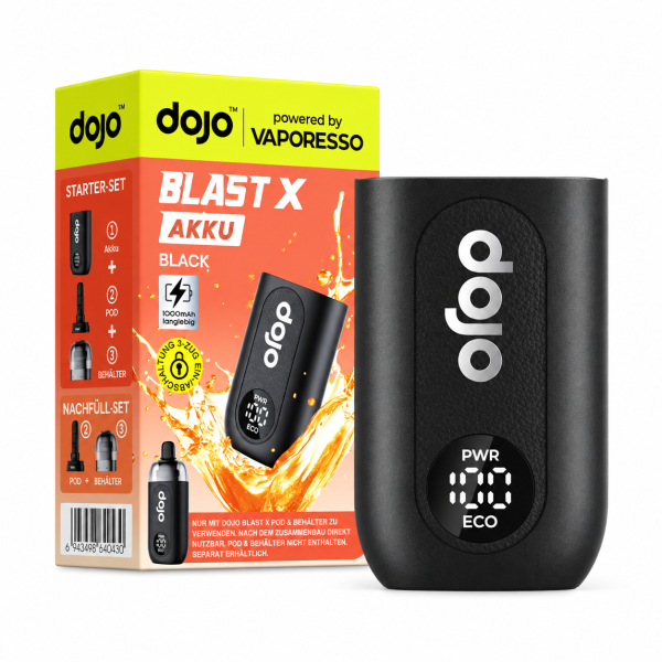 Vaporesso - Dojo Blast X Akku Yellow Blue