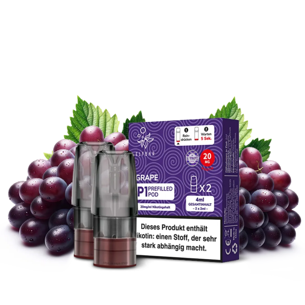 Elf Bar Mate 500 - Grape Pods 20mg