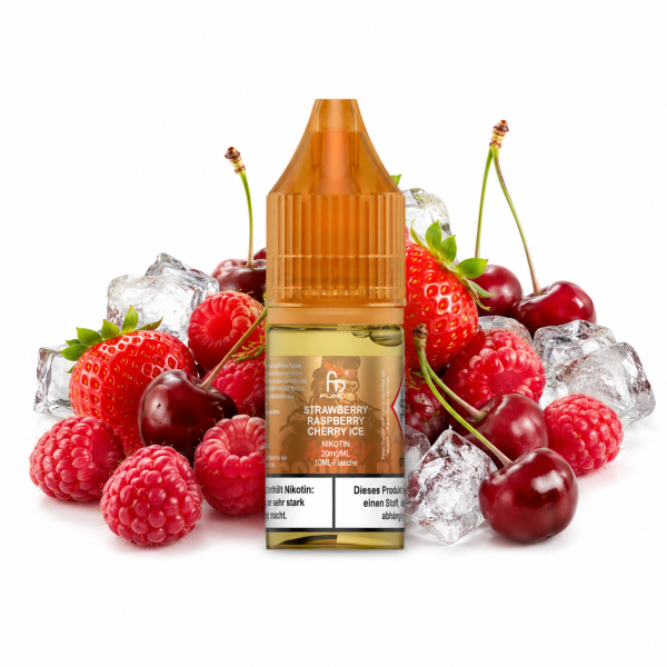 RandM Liquid 10ml - Strawberry Raspberry Cherry Ice