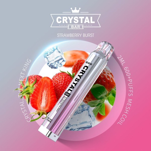 SKE Crystal Bar - Strawberry Burst