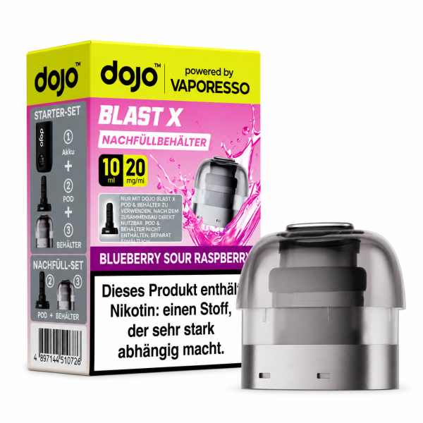 Vaporesso - Dojo Blast X Blueberry Sour Raspberry