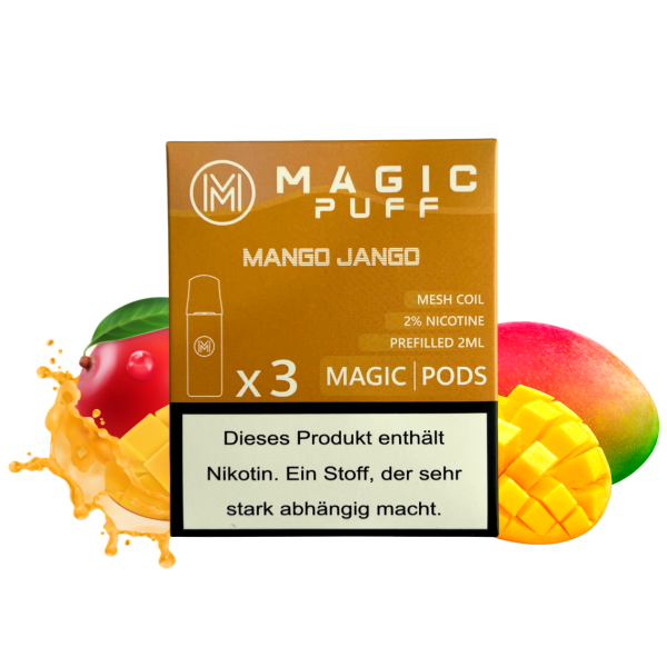 Magic Puff Pods(3 Stück) - Mango Jango