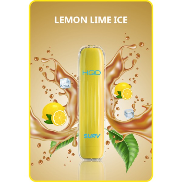 HQD 600 Züge - Lemon Lime 18mg