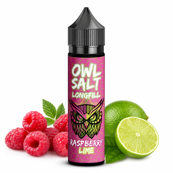 OWL Salt - Raspberry Lime 10ml Aroma Longfill