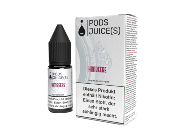 Pods Juice(s) - Himbeere E-Zigaretten Liquid