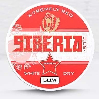 Siberia Kautabak 16mg Dose - White Dry Slim