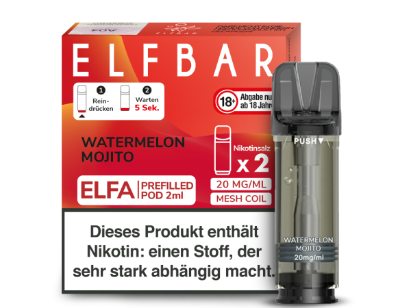 Elf Bar - Elfa Watermelon Mojito Pods