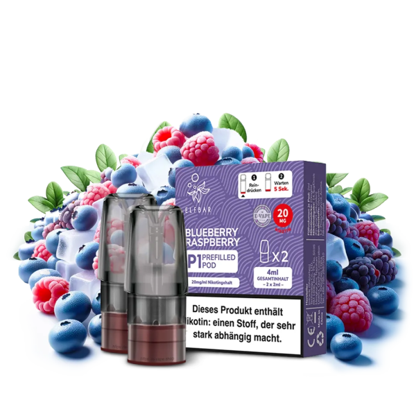 Elf Bar Mate 500 - Blueberry Raspberry Pods 20mg