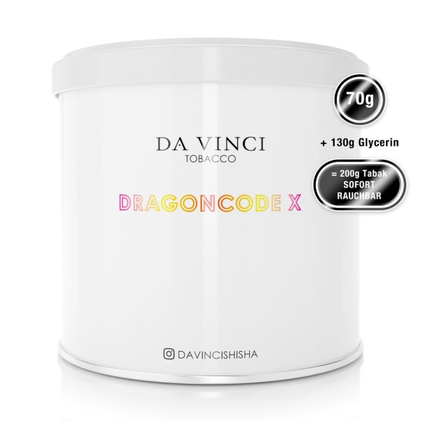 Da Vinci Tobacco 70g - Dragoncode X