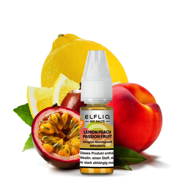 ELFLIQ - Lemon Peach Passionfruit