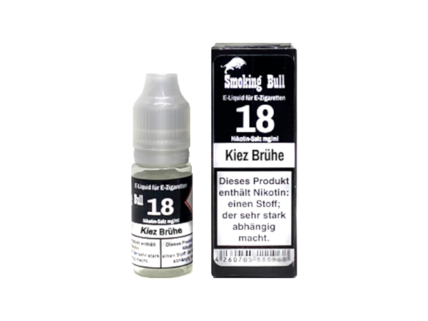 Smoking Bull - Kiez Brühe - Nikotinsalz Liquid 18 mg/ml