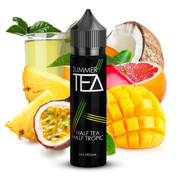Summer Tea - Half Tea Half Tropic 5ml Aroma Longfil