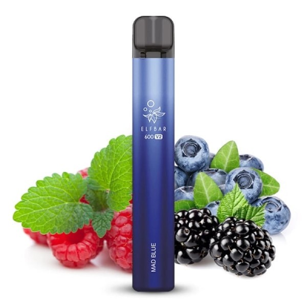 Elf Bar 600 V2 Einweg E-Zigarette - Mad Blue